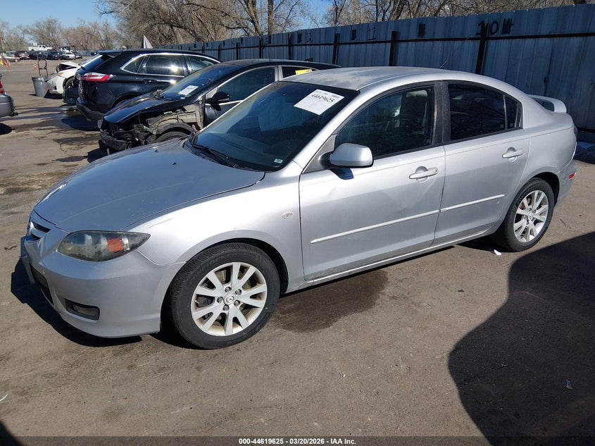 2007 Mazda 3 VIN JM1BK323671675111 IAAI salvage auction — RIGHT SIDE, Salvage (Utah), sold $275 on 2026-07-09 (photo 2)