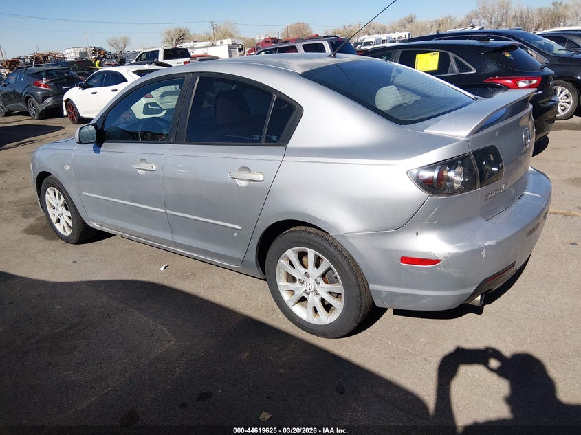 2007 Mazda 3 VIN JM1BK323671675111 IAAI salvage auction — RIGHT SIDE, Salvage (Utah), sold $275 on 2026-07-09 (photo 3)
