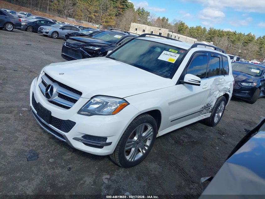 2015 Mercedes-benz Glk-klasse VIN WDCGG8JB3FG402615 IAAI salvage auction — LEFT SIDE, Salvage (Massachusetts), sold $4,350 on 2026-07-17 (photo 2)
