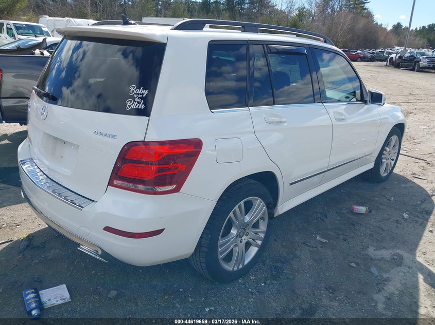2015 Mercedes-benz Glk-klasse VIN WDCGG8JB3FG402615 IAAI salvage auction — LEFT SIDE, Salvage (Massachusetts), sold $4,350 on 2026-07-17 (photo 4)