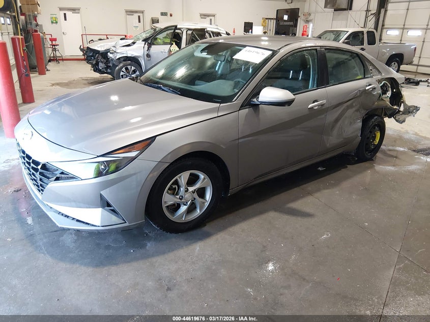 2023 Hyundai Elantra VIN KMHLL4AG4PU542367 IAAI salvage auction — REAR END, Salvage (Oklahoma), sold $3,000 on 2026-07-06 (photo 2)