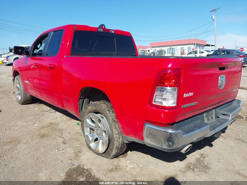 2021 Ram 1500 VIN 1C6SRFBT1MN527800 IAAI salvage auction — SIDE, Salvage Title, sold $4,900 on 2026-07-17 (photo 3)