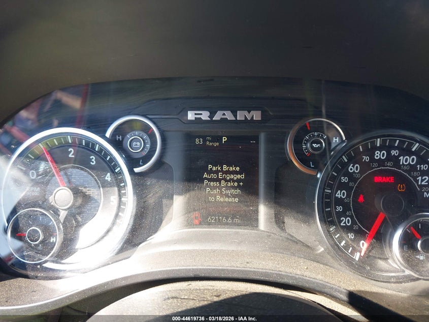 2021 Ram 1500 VIN 1C6SRFBT1MN527800 IAAI salvage auction — SIDE, Salvage Title, sold $4,900 on 2026-07-17 (photo 7)