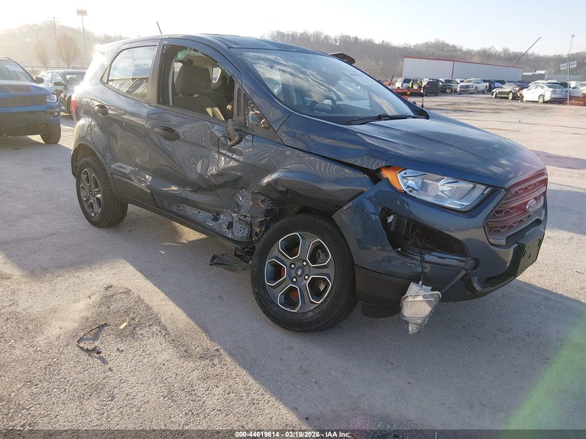 2022 Ford Ecosport VIN MAJ6S3FL4NC465156 IAAI salvage auction — RIGHT FRONT, Salvage (Illinois), sold $1,050 on 2026-07-07 (photo 1)