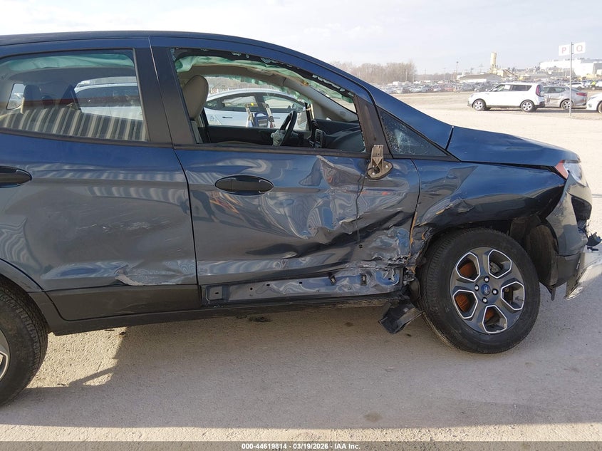 2022 Ford Ecosport VIN MAJ6S3FL4NC465156 IAAI salvage auction — RIGHT FRONT, Salvage (Illinois), sold $1,050 on 2026-07-07 (photo 6)