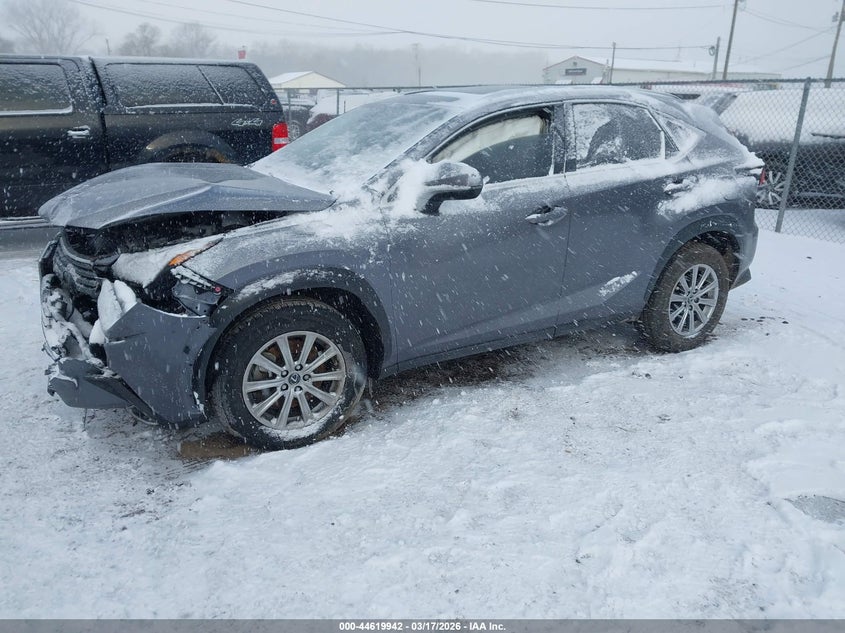2021 Lexus Nx VIN JTJDARBZ6M2185743 IAAI salvage auction — FRONT END, Salvage (Indiana), sold $6,350 on 2026-07-14 (photo 2)