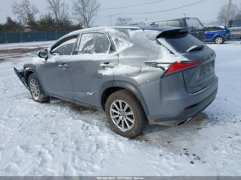 2021 Lexus Nx VIN JTJDARBZ6M2185743 IAAI salvage auction — FRONT END, Salvage (Indiana), sold $6,350 on 2026-07-14 (photo 3)