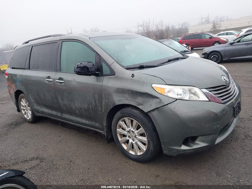 2012 Toyota Sienna VIN 5TDDK3DC6CS048315 IAAI salvage auction — NORMAL WEAR, Salvage (Texas), sold $1,900 on 2026-07-14 (photo 1)