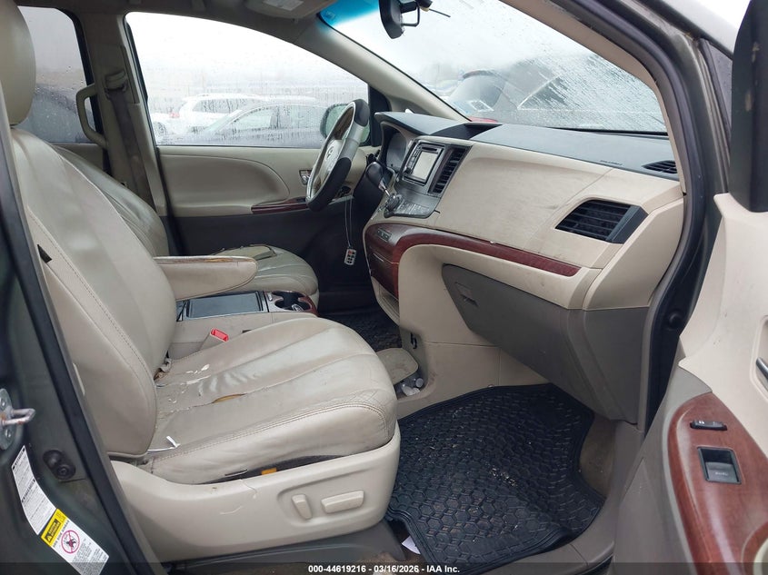 2012 Toyota Sienna VIN 5TDDK3DC6CS048315 IAAI salvage auction — NORMAL WEAR, Salvage (Texas), sold $1,900 on 2026-07-14 (photo 5)
