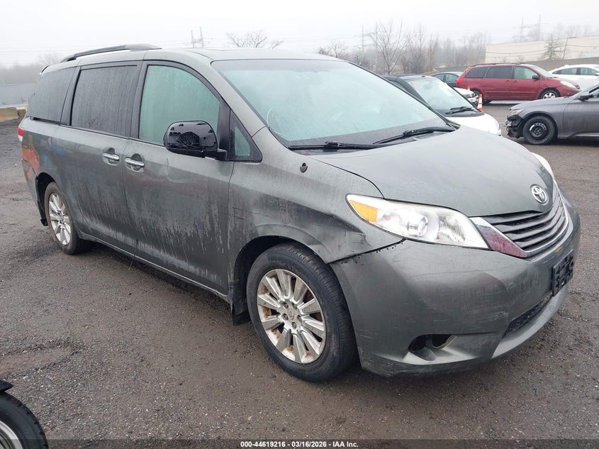 2012 Toyota Sienna VIN 5TDDK3DC6CS048315 IAAI salvage auction — NORMAL WEAR, Salvage (Texas), sold $1,900 on 2026-07-14 (photo 6)