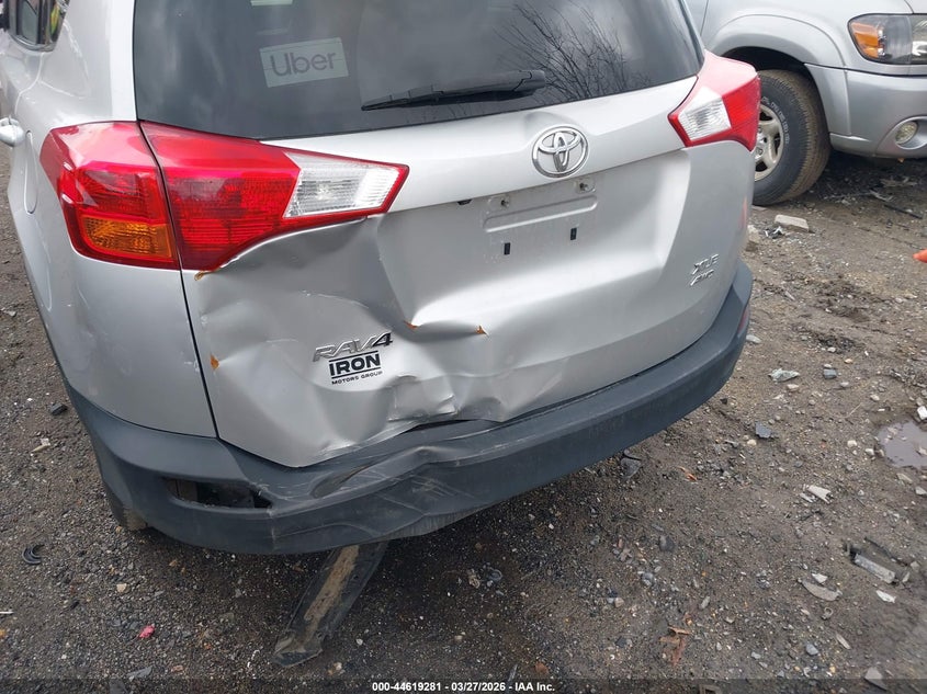 2014 Toyota Rav 4 VIN JTMRFREV9ED069686 IAAI salvage auction — REAR END, Wait Title, sold $5,600 on 2026-07-10 (photo 6)