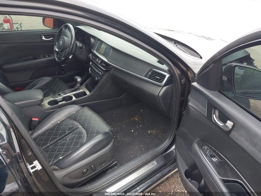 2016 Kia Optima VIN 5XXGV4L21GG094256 IAAI salvage auction — FRONT END, Clear (Oklahoma), sold $900 on 2026-07-14 (photo 5)
