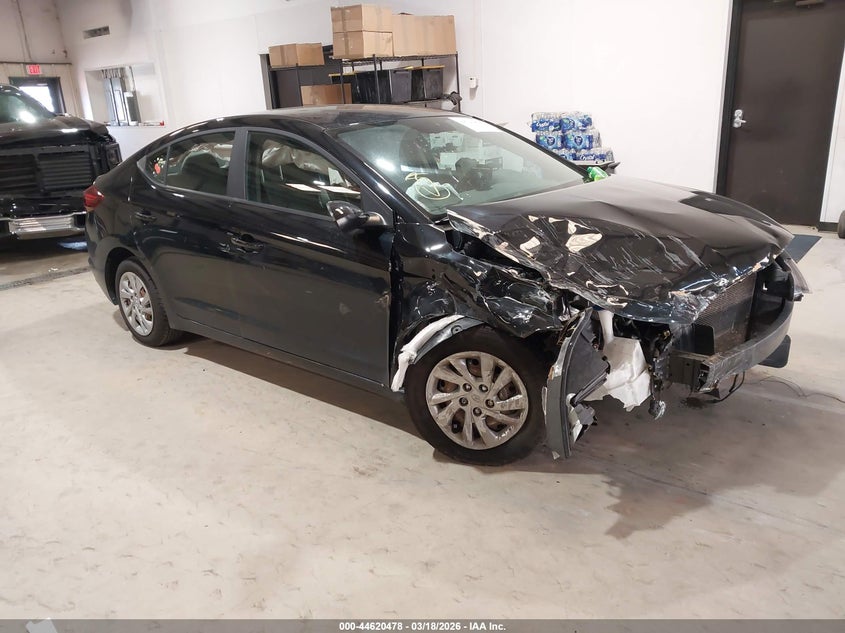 2019 Hyundai Elantra VIN KMHD74LF7KU786536 IAAI salvage auction — FRONT END, Salvage (North Carolina), sold $1,350 on 2026-07-09 (photo 1)