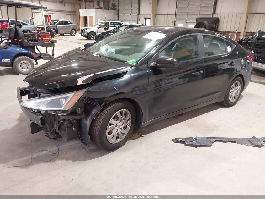 2019 Hyundai Elantra VIN KMHD74LF7KU786536 IAAI salvage auction — FRONT END, Salvage (North Carolina), sold $1,350 on 2026-07-09 (photo 2)