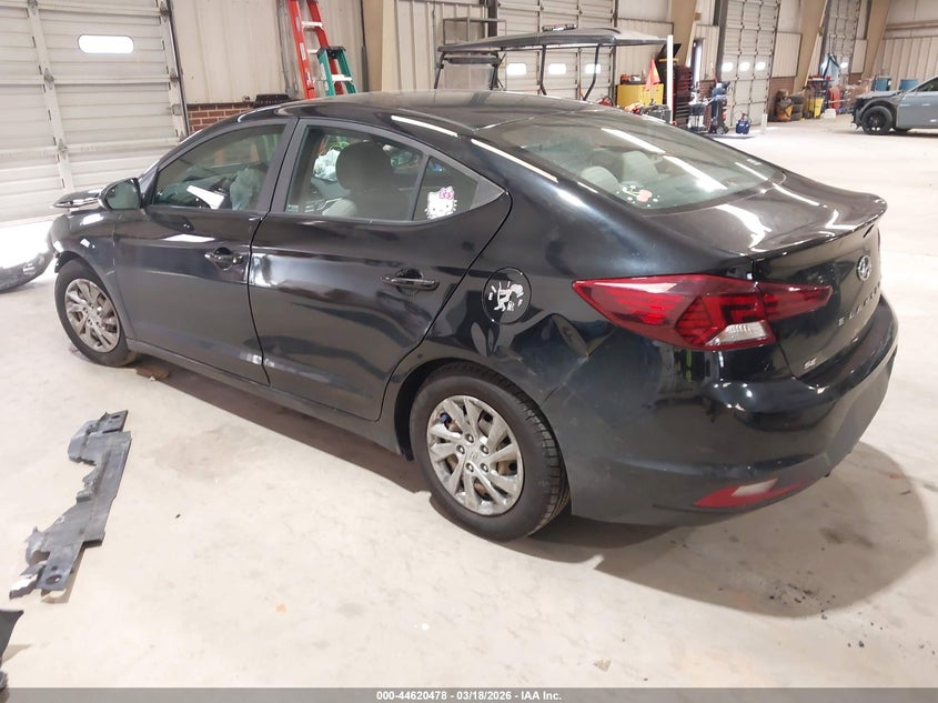 2019 Hyundai Elantra VIN KMHD74LF7KU786536 IAAI salvage auction — FRONT END, Salvage (North Carolina), sold $1,350 on 2026-07-09 (photo 3)