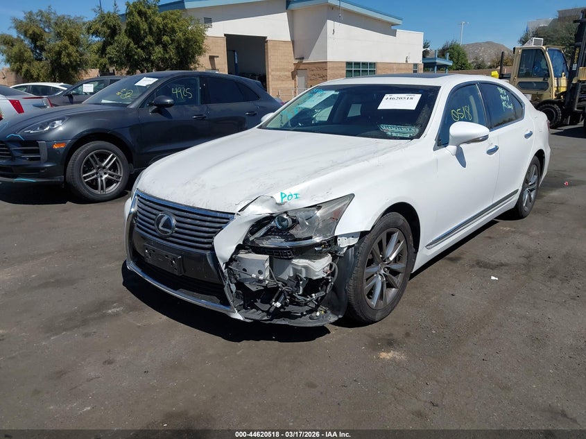 2013 Lexus Ls VIN JTHBL5EF5D5123505 IAAI salvage auction — LEFT FRONT, Salvage Title, sold $7,000 on 2026-08-14 (photo 6)