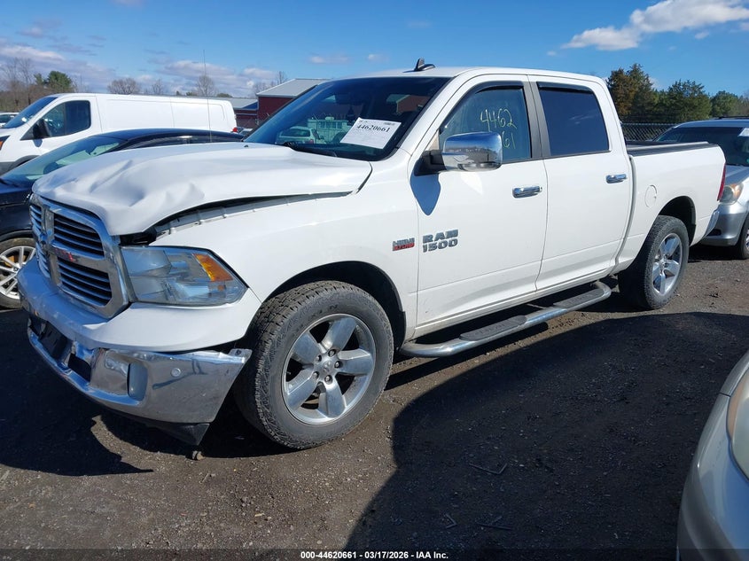 2016 Ram 1500 VIN 3C6RR7LT2GG181403 IAAI salvage auction — FRONT END, Salvage Title, sold $3,100 on 2026-07-19 (photo 2)
