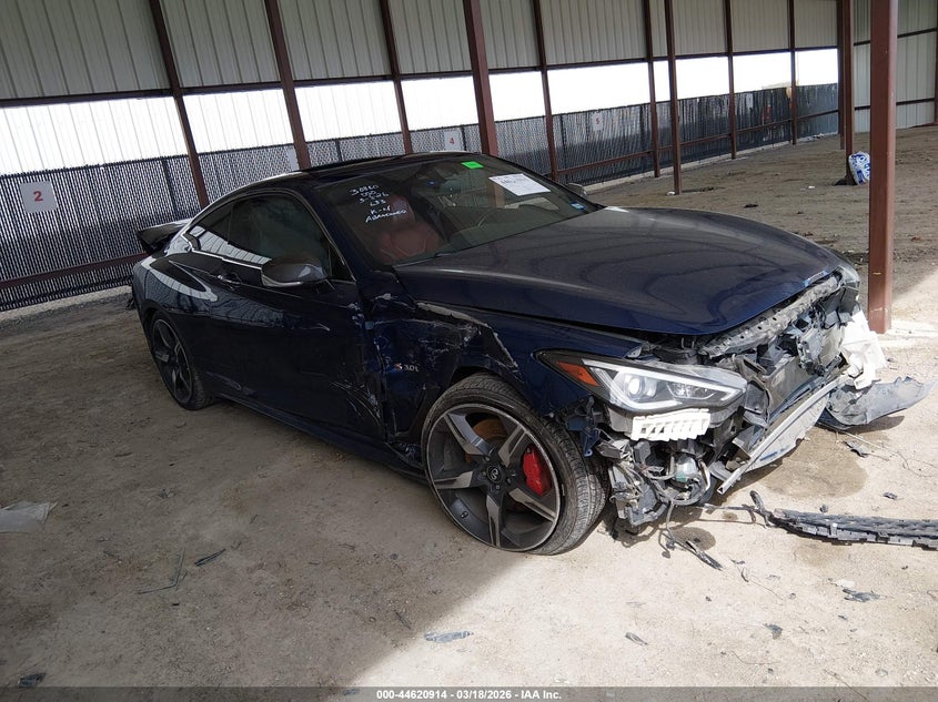 2019 Infiniti Q60 VIN JN1FV7EL2KM440372 IAAI salvage auction — ALL OVER, Salvage (Texas), sold $3,200 on 2026-07-14 (photo 1)