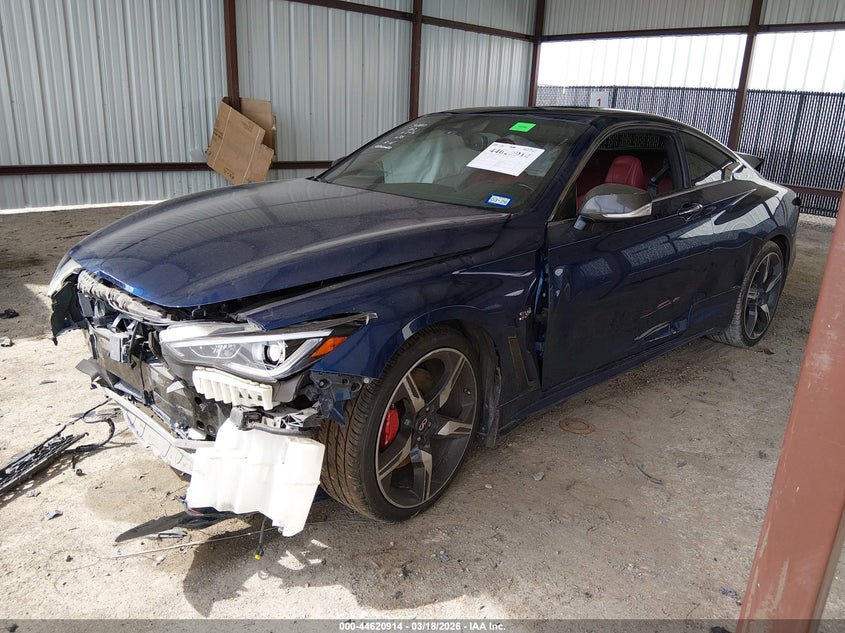 2019 Infiniti Q60 VIN JN1FV7EL2KM440372 IAAI salvage auction — ALL OVER, Salvage (Texas), sold $3,200 on 2026-07-14 (photo 2)