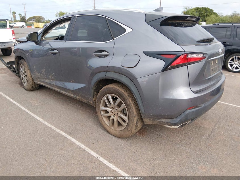 2015 Lexus Nx VIN JTJYARBZ3F2010788 IAAI salvage auction — FRONT END, Salvage (Hawaii), sold $2,150 on 2026-07-21 (photo 3)