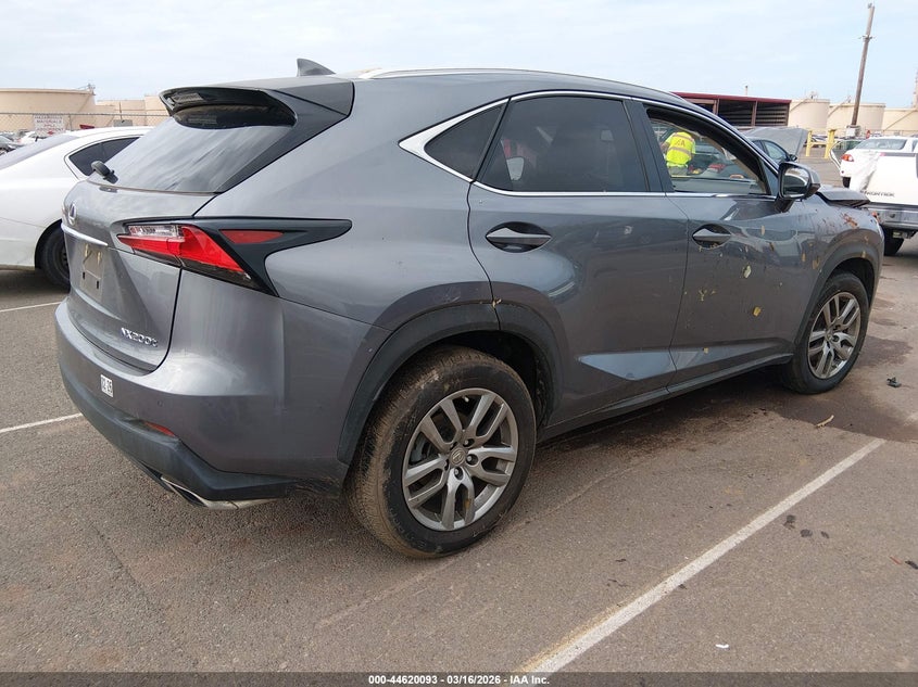 2015 Lexus Nx VIN JTJYARBZ3F2010788 IAAI salvage auction — FRONT END, Salvage (Hawaii), sold $2,150 on 2026-07-21 (photo 4)