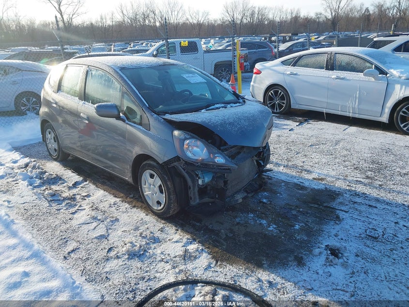 2013 Honda Fit VIN JHMGE8H31DC071742 IAAI salvage auction — FRONT END, Salvage (Iowa), sold $375 on 2026-07-13 (photo 1)
