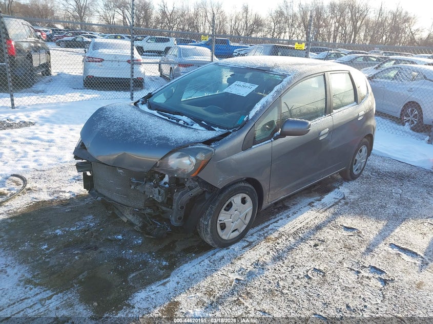 2013 Honda Fit VIN JHMGE8H31DC071742 IAAI salvage auction — FRONT END, Salvage (Iowa), sold $375 on 2026-07-13 (photo 2)