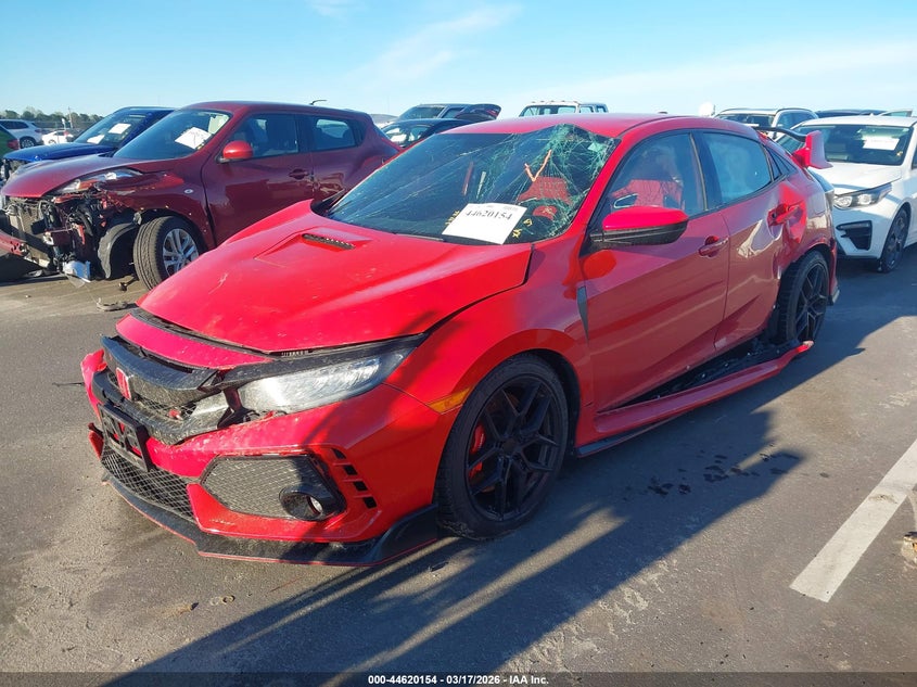 2018 Honda Civic type r VIN SHHFK8G79JU203797 IAAI salvage auction — ROLLOVER, Salvage Title, sold $6,200 on 2026-07-29 (photo 2)