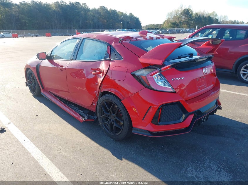 2018 Honda Civic type r VIN SHHFK8G79JU203797 IAAI salvage auction — ROLLOVER, Salvage Title, sold $6,200 on 2026-07-29 (photo 3)