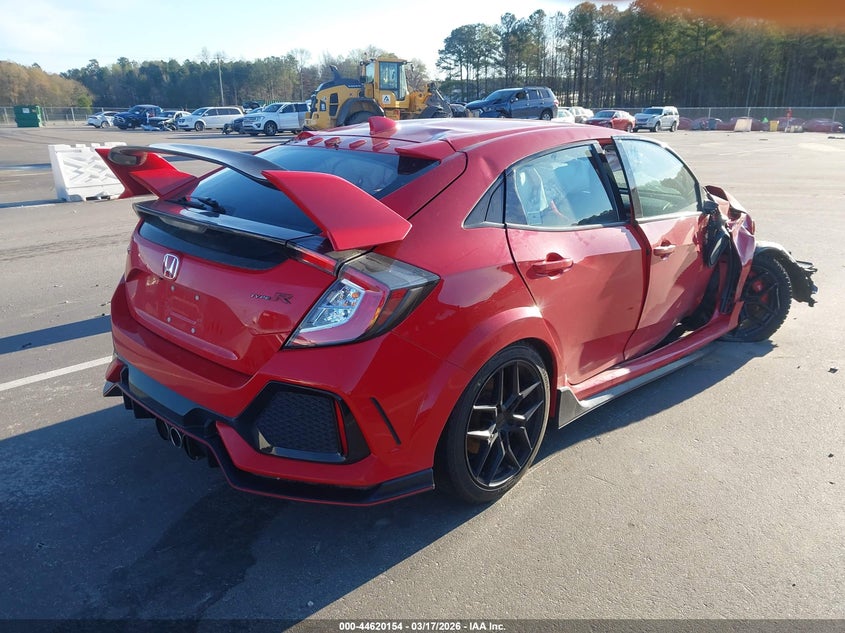 2018 Honda Civic type r VIN SHHFK8G79JU203797 IAAI salvage auction — ROLLOVER, Salvage Title, sold $6,200 on 2026-07-29 (photo 4)