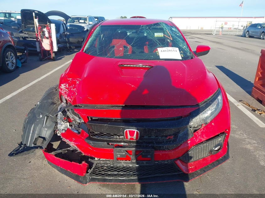 2018 Honda Civic type r VIN SHHFK8G79JU203797 IAAI salvage auction — ROLLOVER, Salvage Title, sold $6,200 on 2026-07-29 (photo 6)