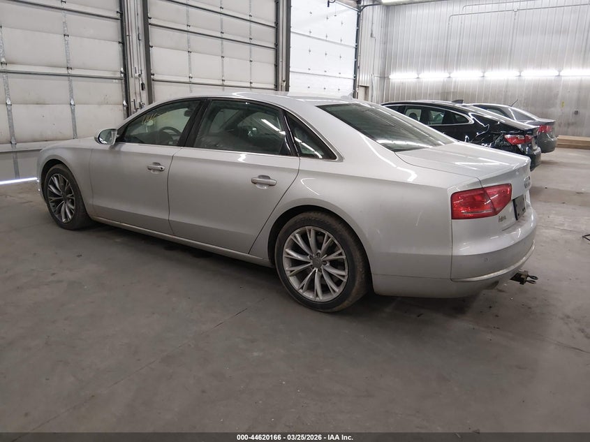 2012 Audi A8 VIN WAURVAFD3CN010907 IAAI salvage auction — FRONT END, Wait Title, sold $1,350 on 2026-07-28 (photo 3)