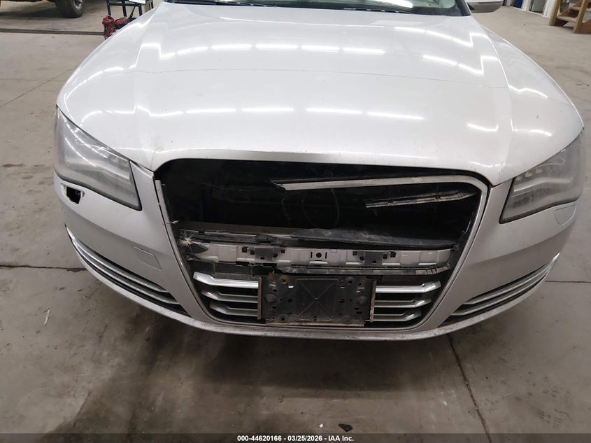 2012 Audi A8 VIN WAURVAFD3CN010907 IAAI salvage auction — FRONT END, Wait Title, sold $1,350 on 2026-07-28 (photo 6)