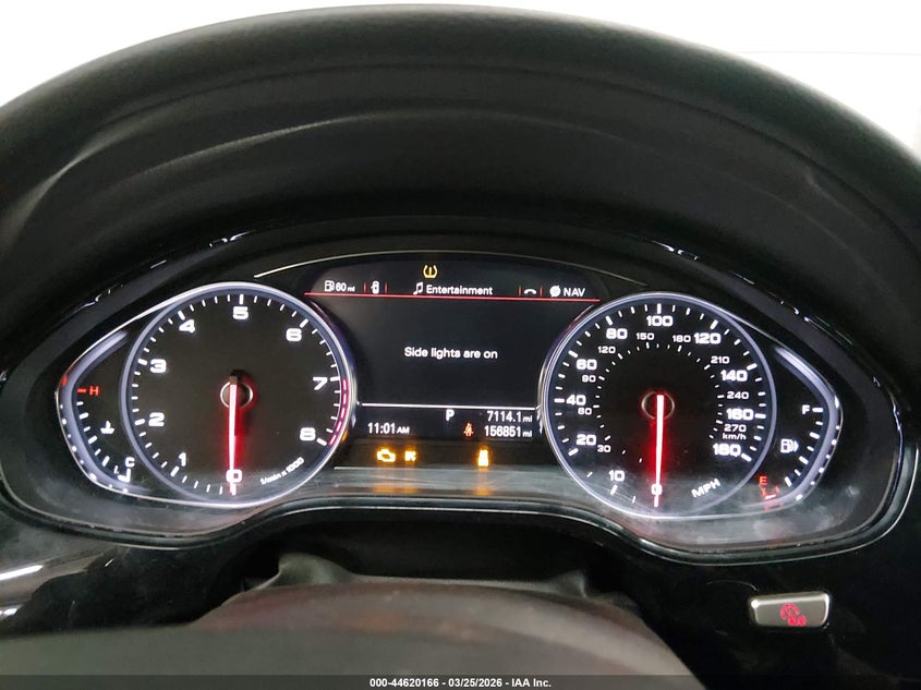 2012 Audi A8 VIN WAURVAFD3CN010907 IAAI salvage auction — FRONT END, Wait Title, sold $1,350 on 2026-07-28 (photo 7)