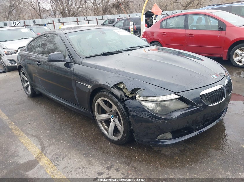 2010 BMW 6 series VIN WBAEA5C55ACV93679 IAAI salvage auction — RIGHT FRONT, Salvage (Utah), sold $1,325 on 2026-07-30 (photo 1)