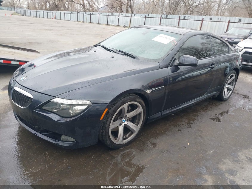 2010 BMW 6 series VIN WBAEA5C55ACV93679 IAAI salvage auction — RIGHT FRONT, Salvage (Utah), sold $1,325 on 2026-07-30 (photo 2)