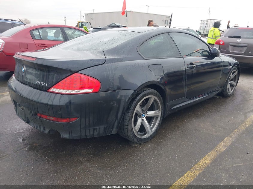 2010 BMW 6 series VIN WBAEA5C55ACV93679 IAAI salvage auction — RIGHT FRONT, Salvage (Utah), sold $1,325 on 2026-07-30 (photo 4)