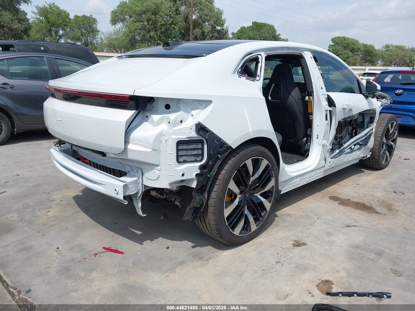 2026 Polestar 4 VIN YSRPA3A48TK000494 IAAI salvage auction — RIGHT SIDE, Wait Title, sold $19,400 on 2026-07-14 (photo 4)