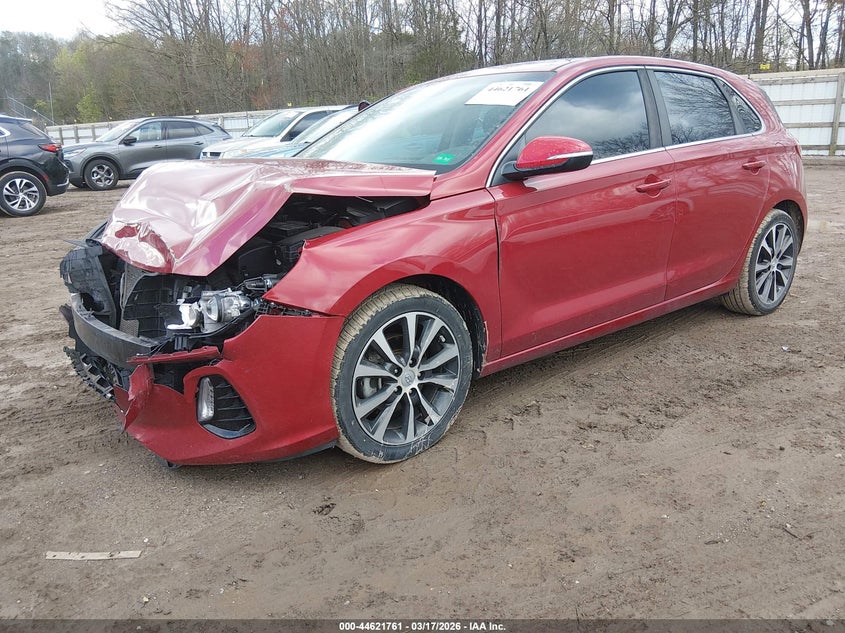 2018 Hyundai Elantra VIN KMHH35LE1JU058056 IAAI salvage auction — FRONT END, Salvage Title, sold $1,500 on 2026-07-29 (photo 2)