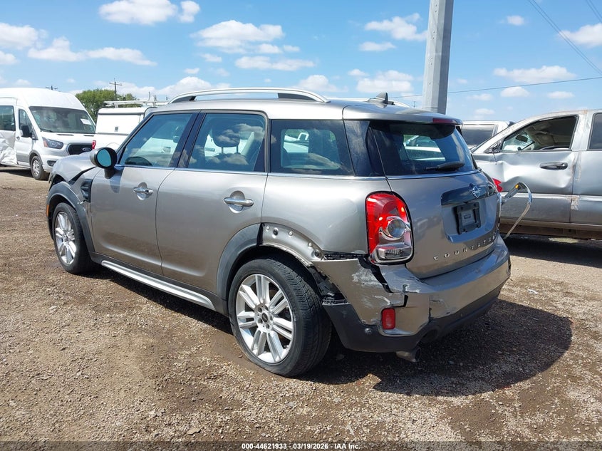 2020 Mini Countryman VIN WMZYW3C03L3L18194 IAAI salvage auction — FRONT & REAR, Original (Texas), sold $2,200 on 2026-07-07 (photo 3)