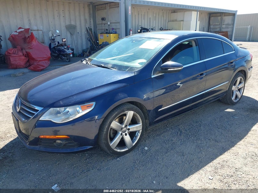 2012 Volkswagen Passat cc VIN WVWHP7ANXCE541372 IAAI salvage auction — TRANSMISSION, Salvage (California), sold $325 on 2026-08-06 (photo 2)