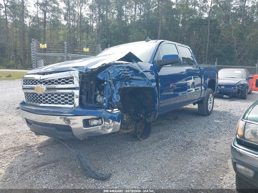 2015 Chevrolet Silverado VIN 3GCPCREC7FG163312 IAAI salvage auction — LEFT FRONT, Salvage (Mississippi), sold $3,150 on 2026-08-20 (photo 2)