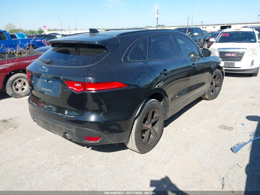 2019 Jaguar F-pace VIN SADCJ2FX8KA395895 IAAI salvage auction — FRONT END, Salvage Title, sold $4,750 on 2026-07-08 (photo 4)