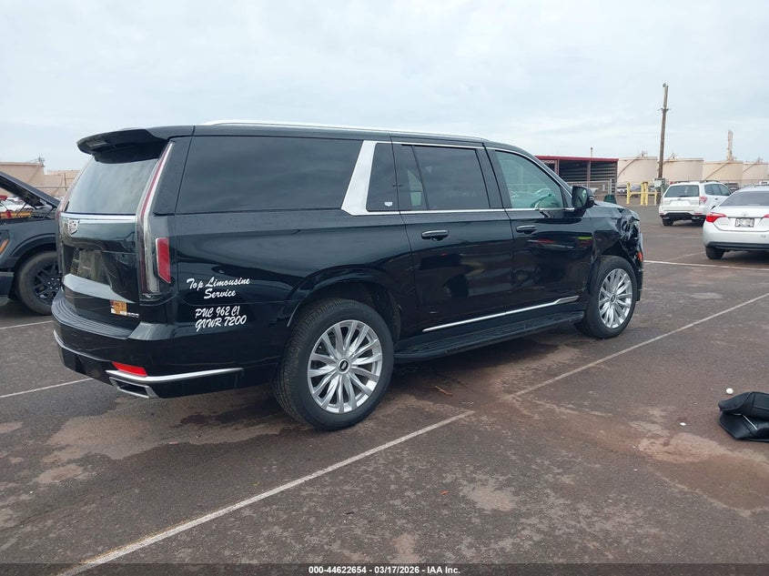 2021 Cadillac Escalade VIN 1GYS3JKL5MR368392 IAAI salvage auction — LEFT FRONT, Salvage (Hawaii), sold $23,250 on 2026-08-11 (photo 4)