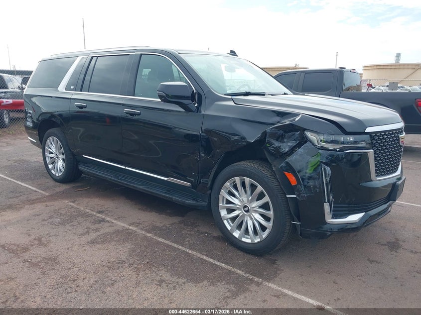 2021 Cadillac Escalade ESV VIN 1GYS3JKL5MR368392 — IAAI salvage auction photo
