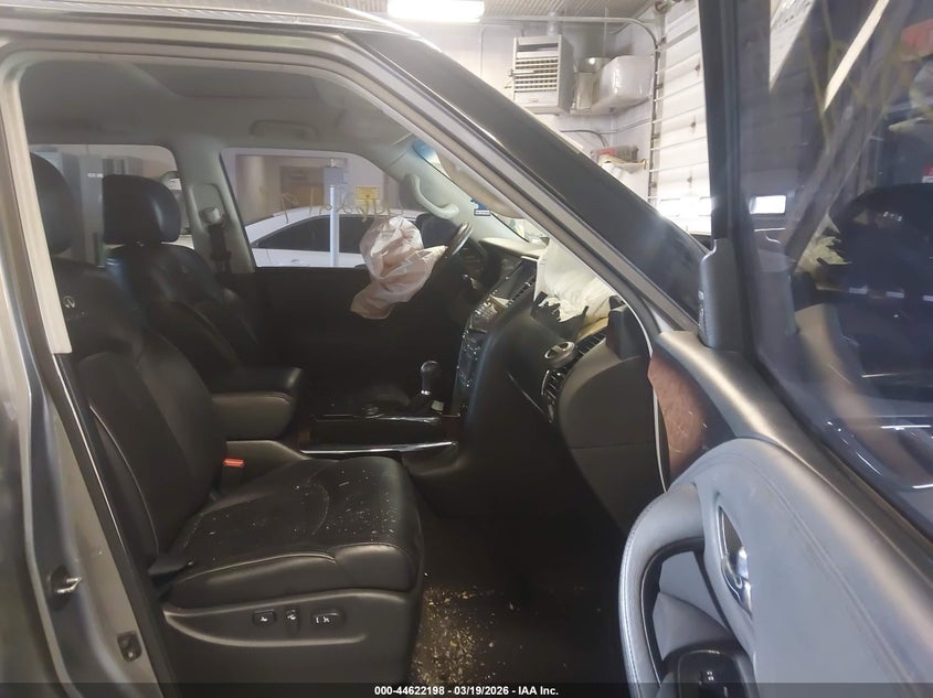 2012 Infiniti Qx56 VIN JN8AZ2NE1C9022300 IAAI salvage auction — FRONT END, Salvage Title, sold $1,150 on 2026-07-14 (photo 5)