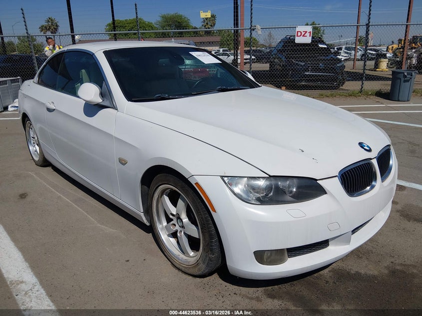 2009 BMW 3er VIN WBAWL13519PX25557 IAAI salvage auction — FRONT END, Salvage (Texas), sold $400 on 2026-07-28 (photo 1)