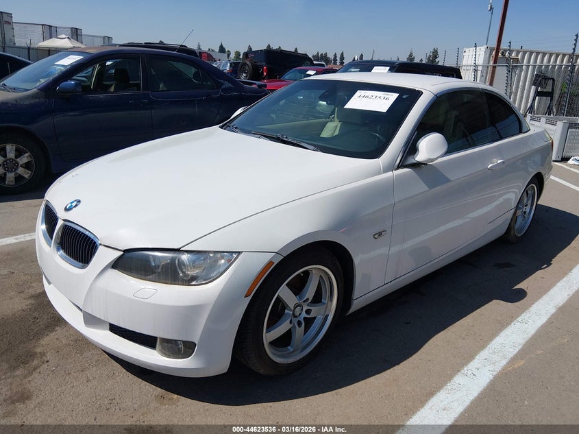 2009 BMW 3er VIN WBAWL13519PX25557 IAAI salvage auction — FRONT END, Salvage (Texas), sold $400 on 2026-07-28 (photo 2)