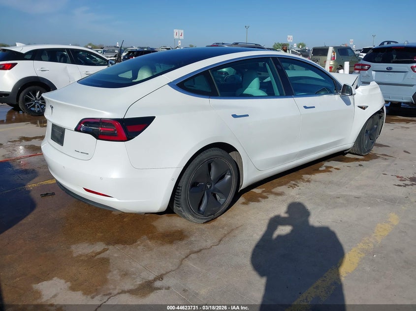 2020 Tesla Model 3 VIN 5YJ3E1EAXLF710079 IAAI salvage auction — FRONT END, Original (Texas), sold $5,200 on 2026-08-31 (photo 4)