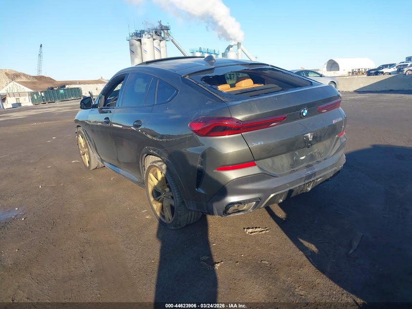 2023 BMW X6 VIN 5UXCY8C03P9R79663 IAAI salvage auction — FRONT END, Mv-907A (New York), sold $32,050 on 2026-07-06 (photo 3)